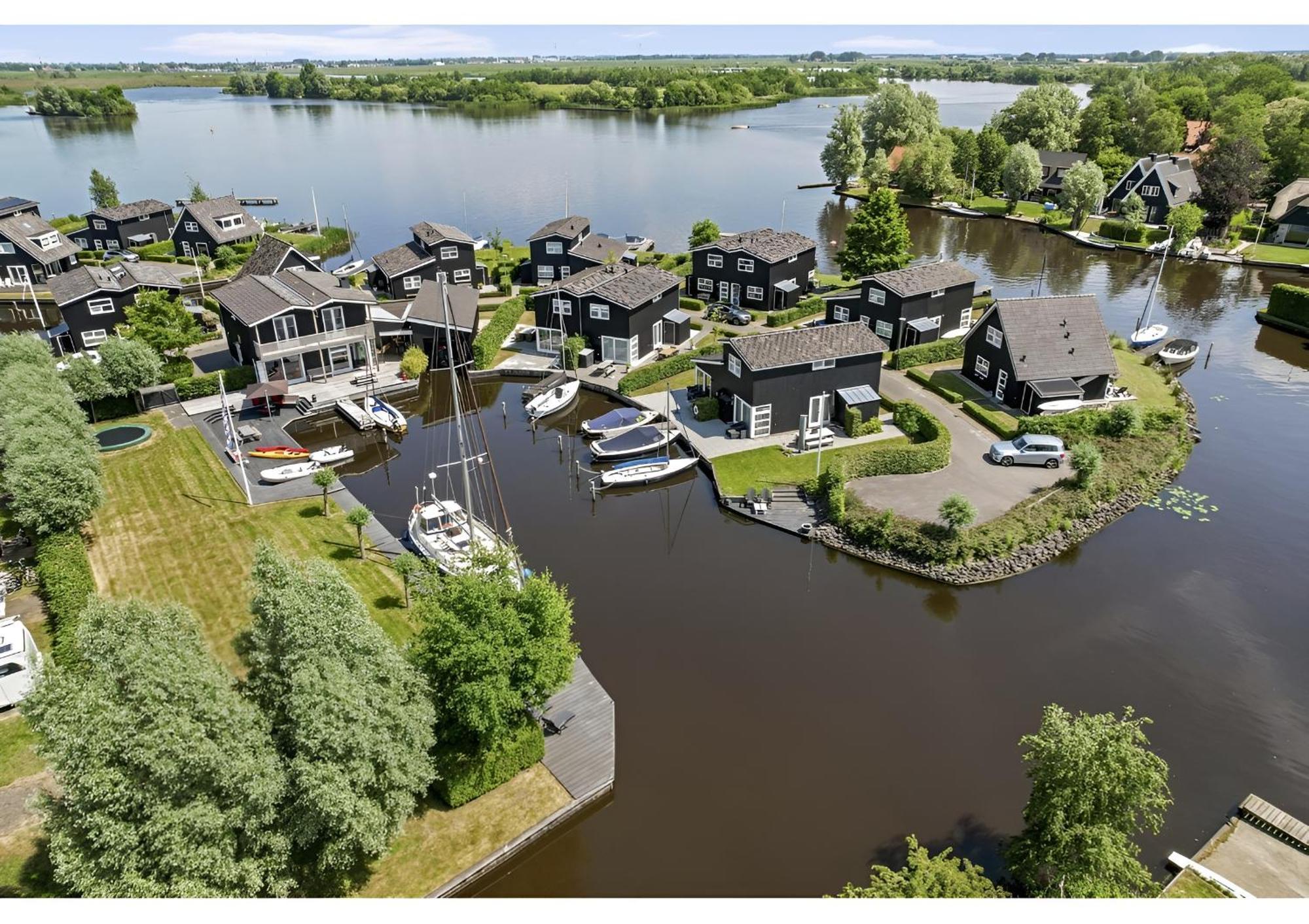 Waterpark Oan 'E Poel Bij Sneekermeer Terherne Zewnętrze zdjęcie