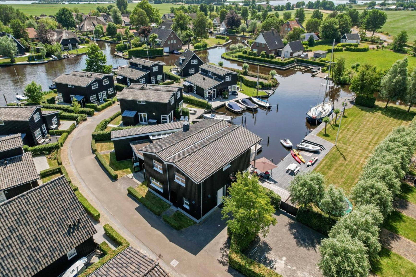 Waterpark Oan 'E Poel Bij Sneekermeer Terherne Zewnętrze zdjęcie